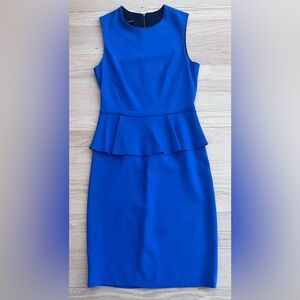 Blue peplum style dress - Judith & Charles - size 4